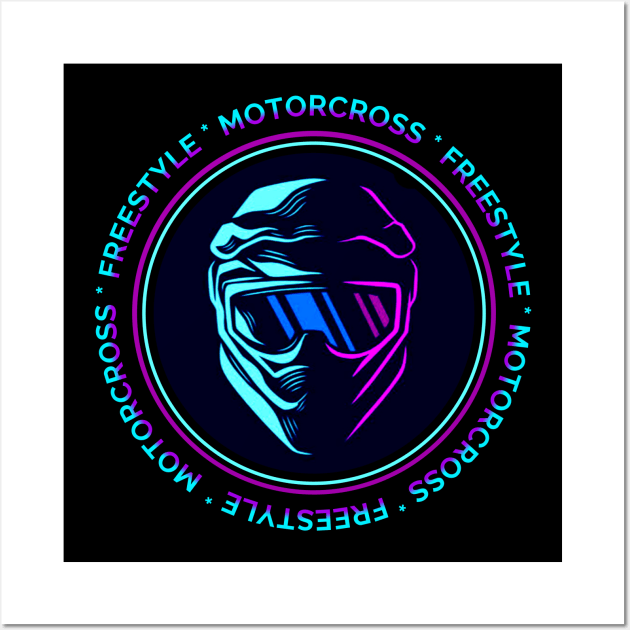 Motorcrosscircle Wall Art by CrosstyleArt